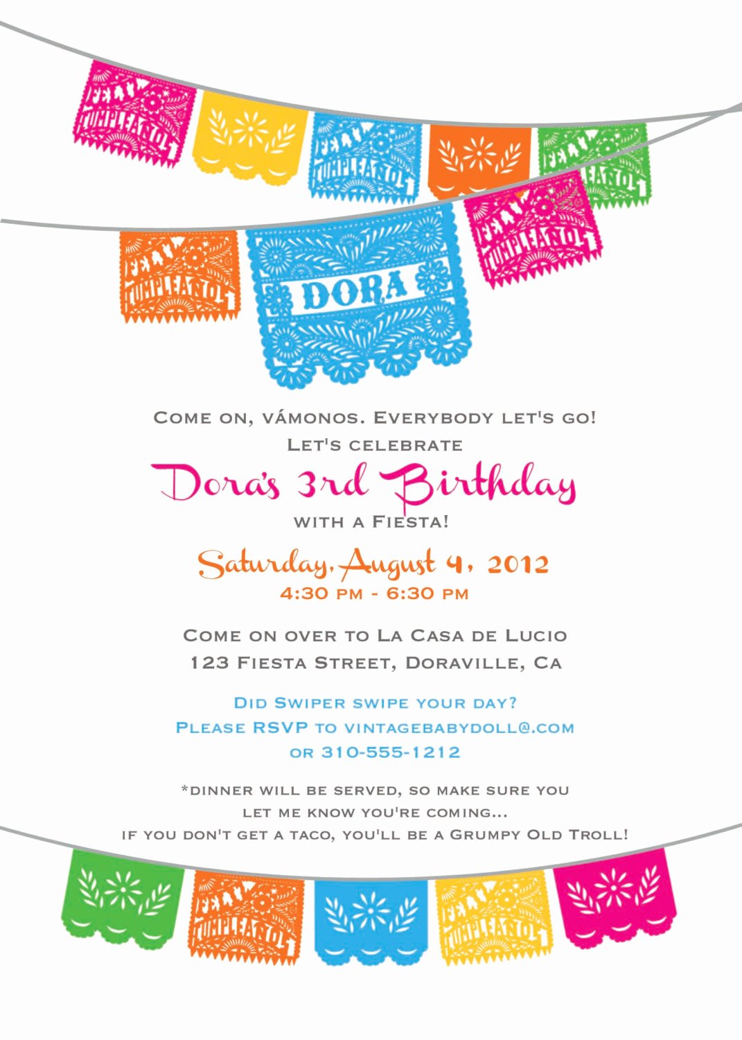 Mexican Party Invite Template Elegant Unavailable Listing On Etsy