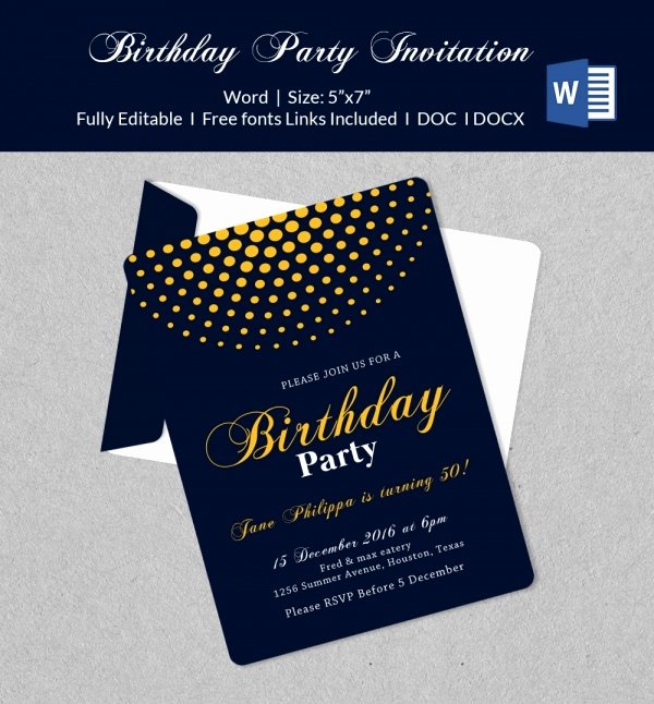 Microsoft Office Invitation Template Unique 50 Microsoft Invitation Templates Free Samples