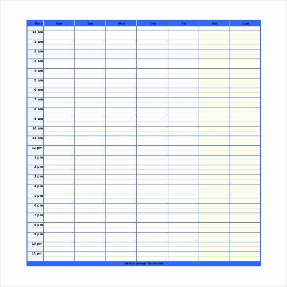 Microsoft Word Schedule Template Awesome 25 Free Microsoft Word Schedule Templates