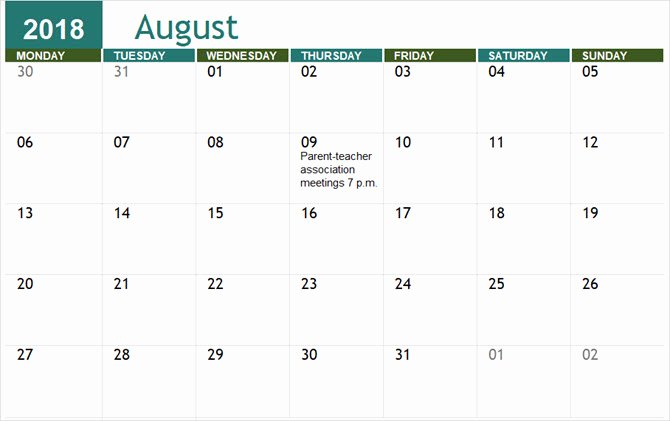 Microsoft Word Schedule Template Unique the Best Free Microsoft Fice Calendar Templates for