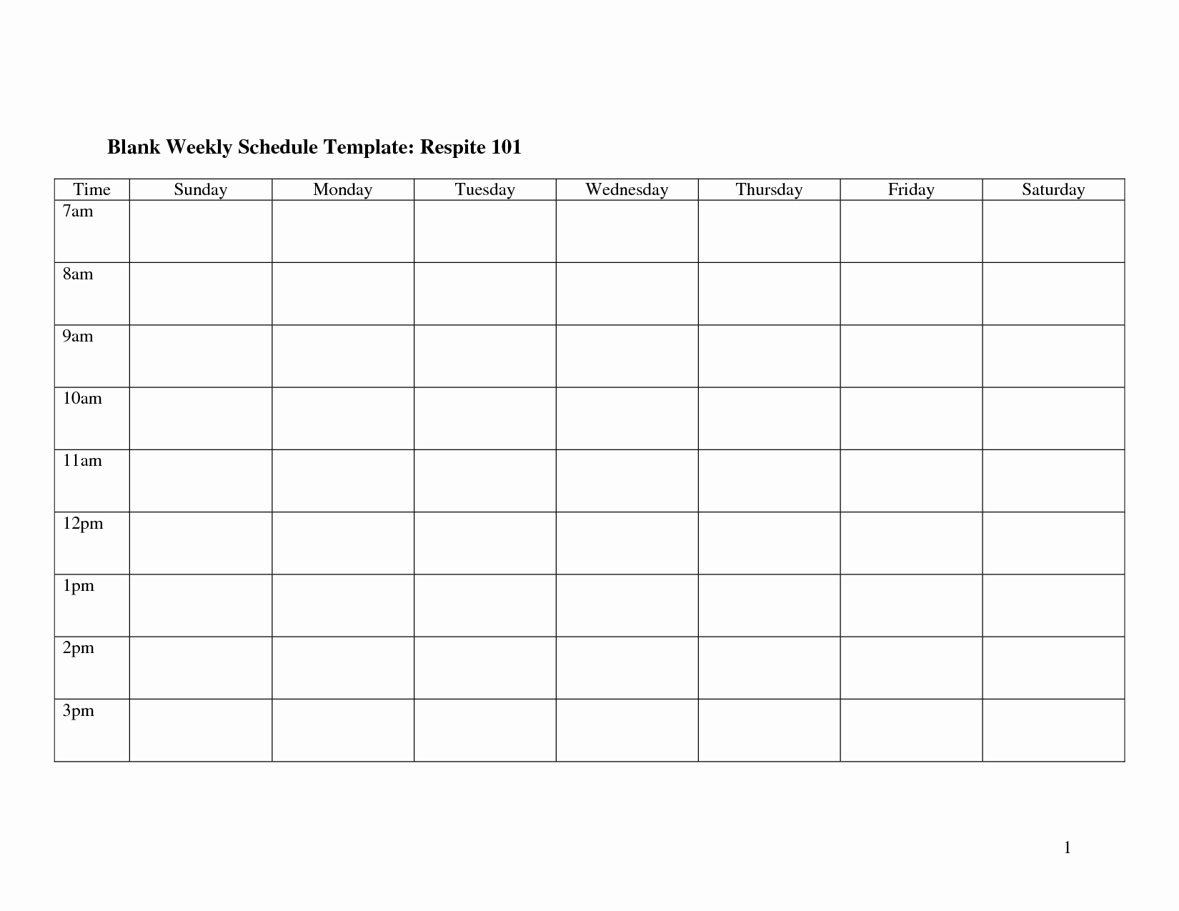 Monday Through Sunday Schedule Template Elegant Free Other Design File Page 52 Newdesignfile