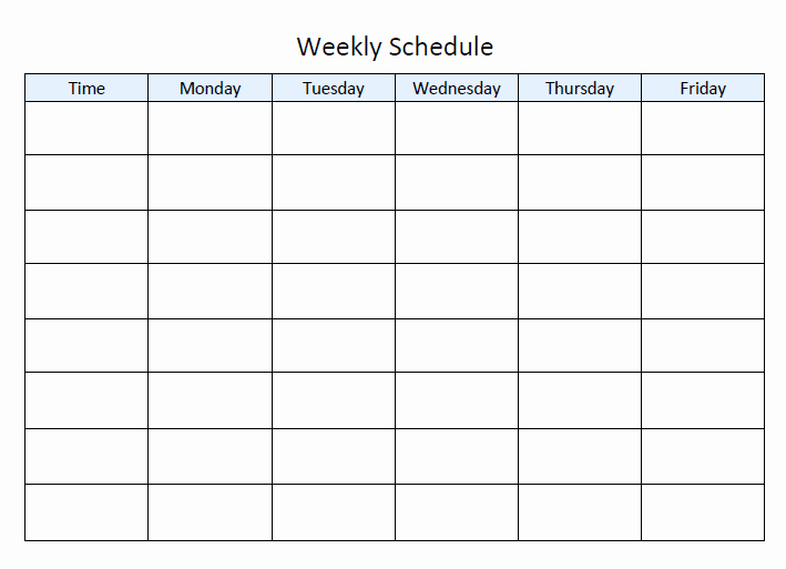 Monday to Friday Schedule Template Elegant Step by Step Guide to Planning Your Homeschool Year