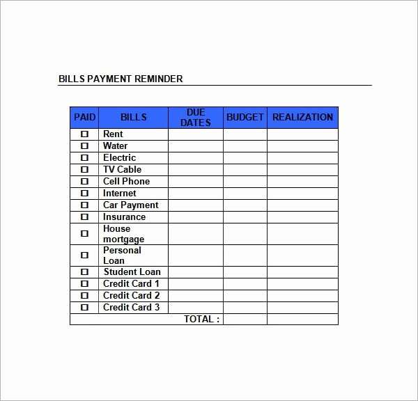 Monthly Payment Schedule Template Awesome Free 10 Sample Monthly Schedule Templates In Google Docs