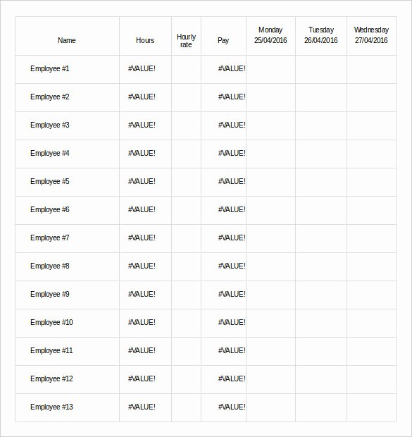 Monthly Schedule Template Excel Awesome Monthly Employee Schedule Template Excel