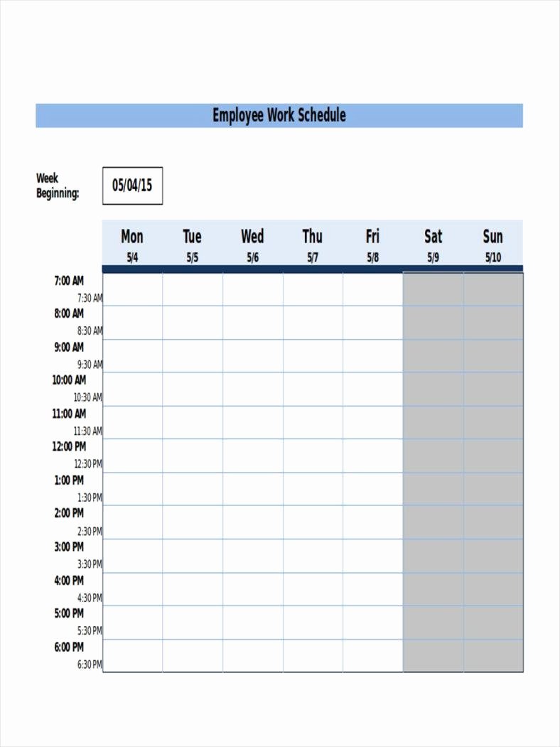Monthly Shift Schedule Template Unique 3 Shift Calendar Templates Pdf