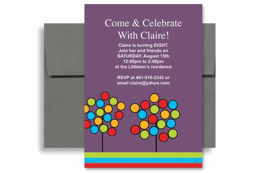 Ms Office Invitation Template Elegant Create Your Own Microsoft Word Birthday Invitation 5x7 In