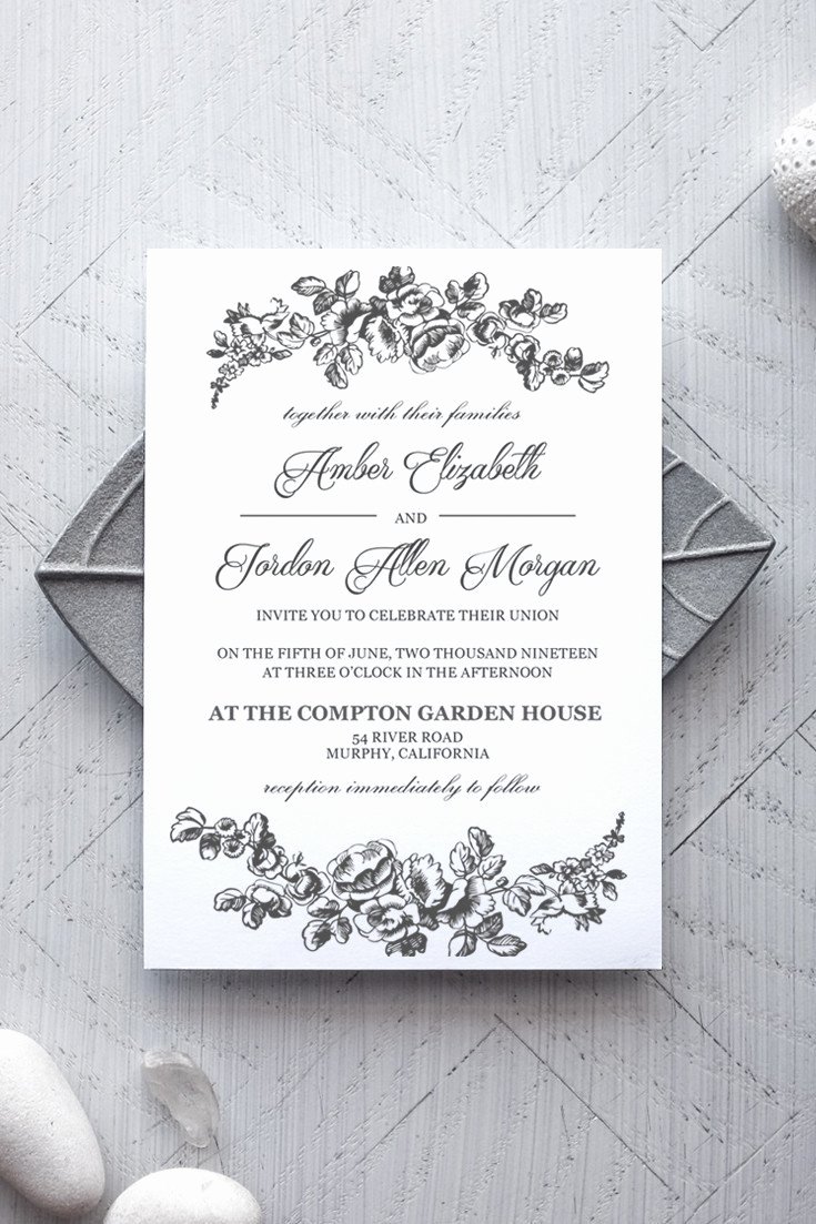 Ms Office Invitation Template New Printable Wedding Invitation Template Rustic Alchemie