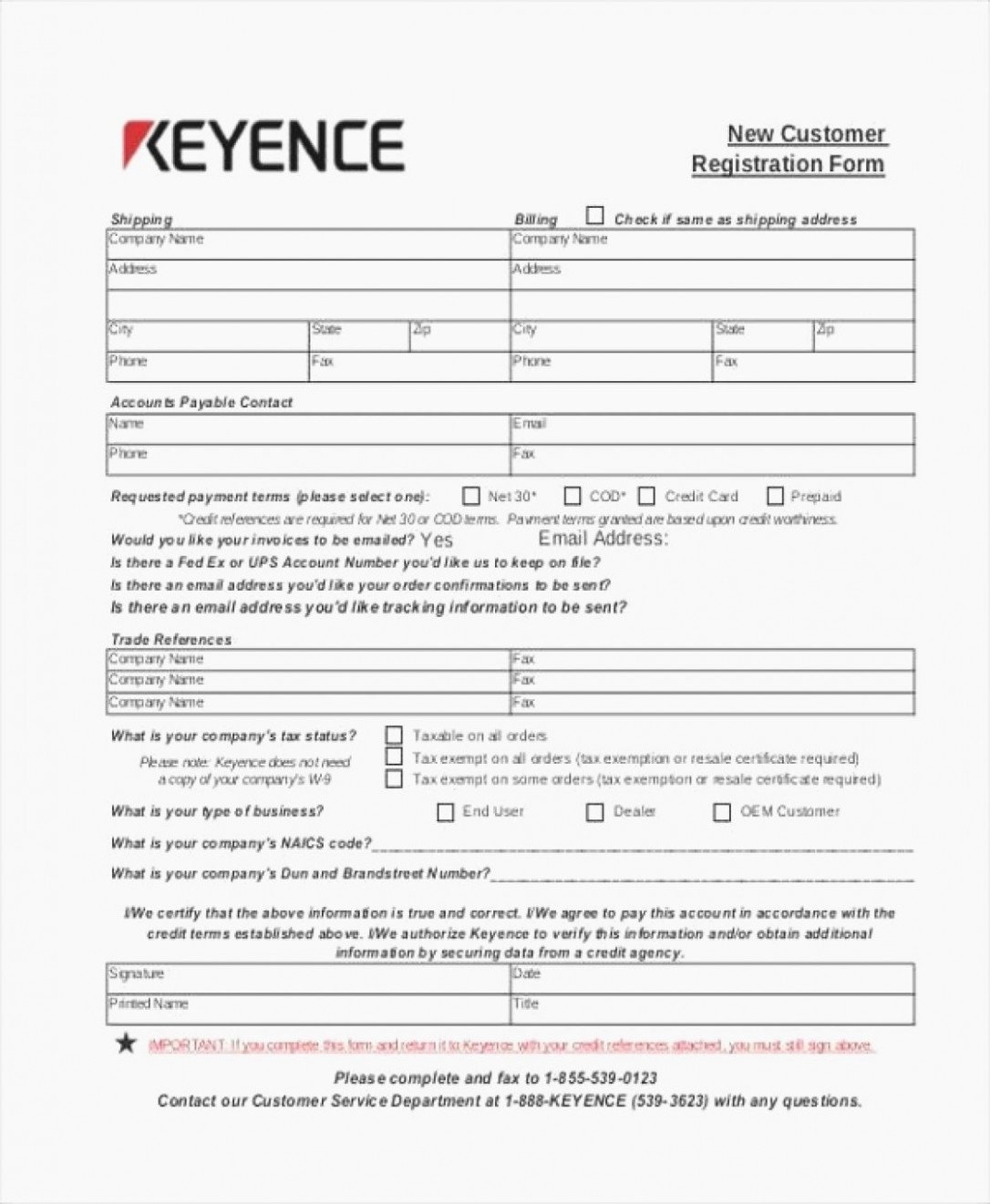 New Customer form Template Free Awesome 12 Unconventional Knowledge About New