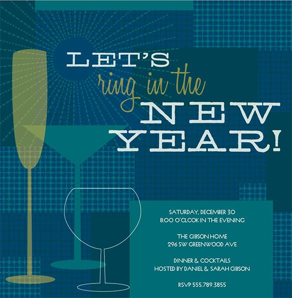 New Year Party Invitation Template Beautiful 28 New Year Invitation Templates – Free Word Pdf Psd