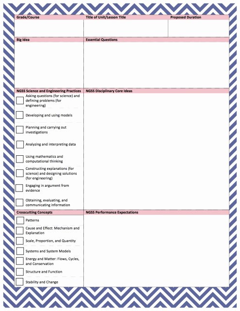 Ngss Lesson Plan Template Best Of the Next Generation Science Standards &amp; Lesson Planning