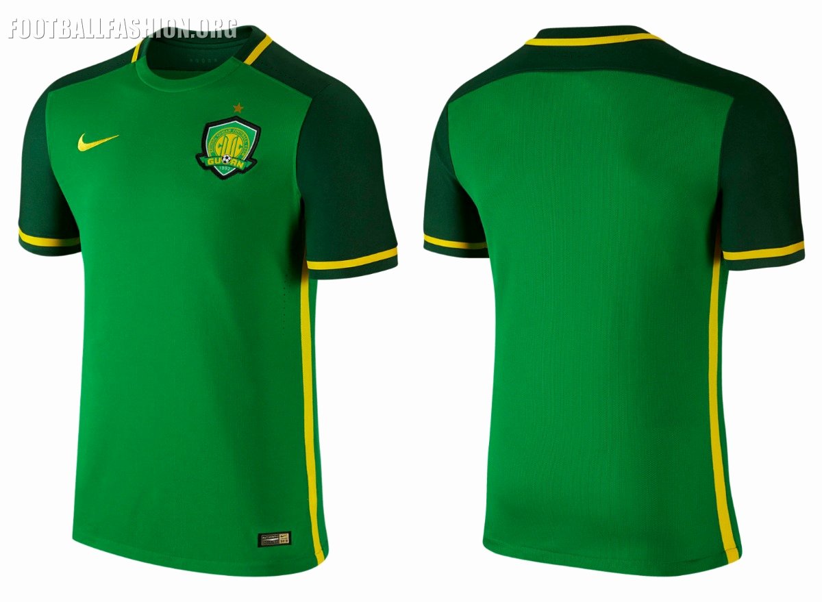 Nike Football Uniform Template Beautiful Beijing Guoan Fc 2016 Nike Home Jersey – Football Fashion org