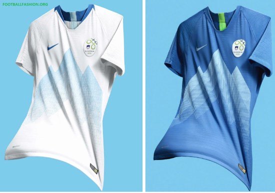 Nike Football Uniform Template Best Of Slovenia 2018 19 Nike Home and Away Kits – Football