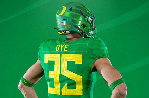 Nike Football Uniform Template Fresh oregon Ducks Unveil New Uniforms Nike Vapor Fusion