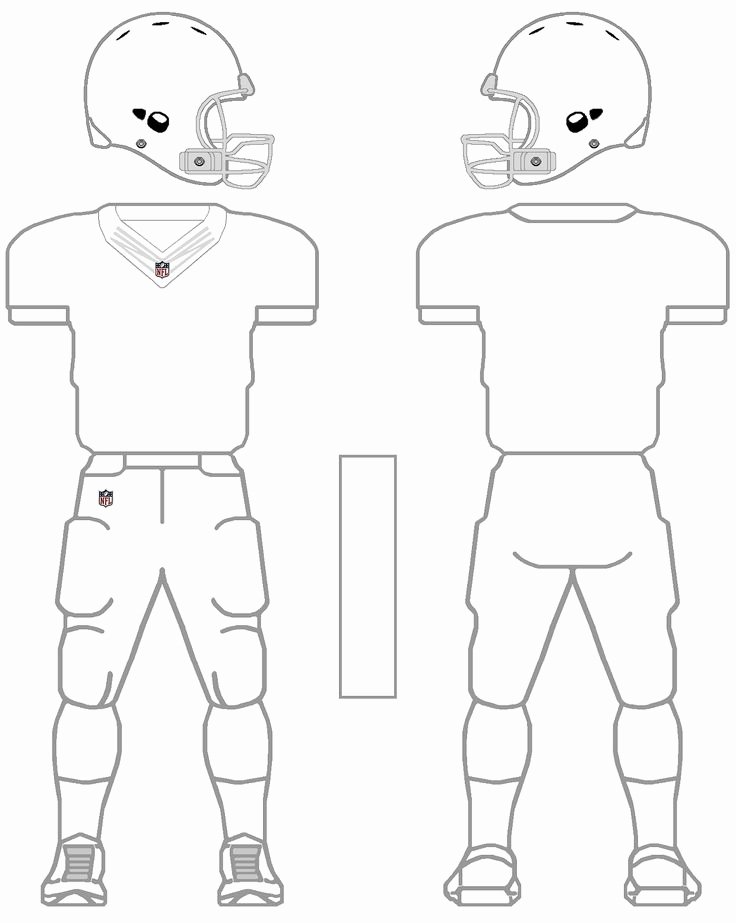 Nike Football Uniform Template Inspirational Printable Nfl Football Jersey Template Google Search