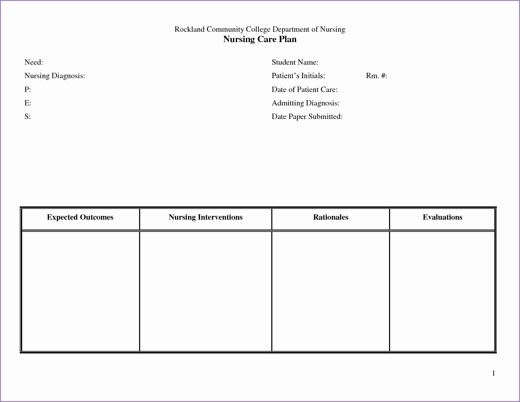 Nursing Education Plan Template Inspirational 24 Of Nursing Teaching Plan Template