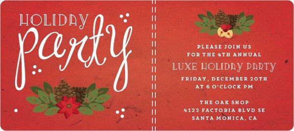 Office Christmas Party Invitation Template Awesome Fice Holiday Party Invitation Wording Ideas From Purpletrail