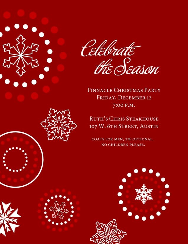 Office Christmas Party Invitation Template New Free Printable Fice Christmas Party Invitations