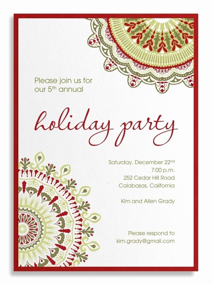 Office Party Invitation Template Luxury Pany Party Invitation Sample