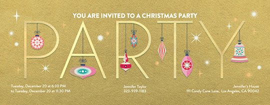 Office Party Invitation Template New Fice Holiday Party Line Invitations