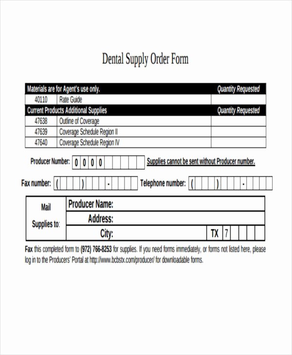 Office Supply order form Template Luxury 10 Supply order Templates Free Sample Example format