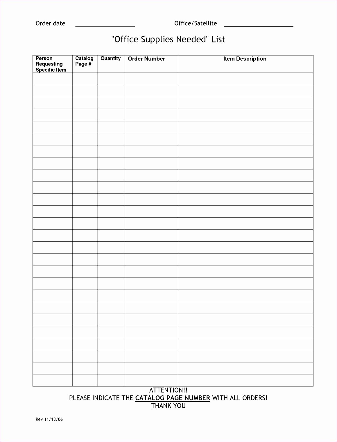 Office Supply order form Template New 8 Maintenance Work order Template Excel Exceltemplates