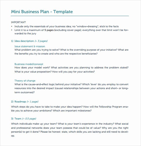 Pages Business Plan Template Awesome Simple Business Plan Templates