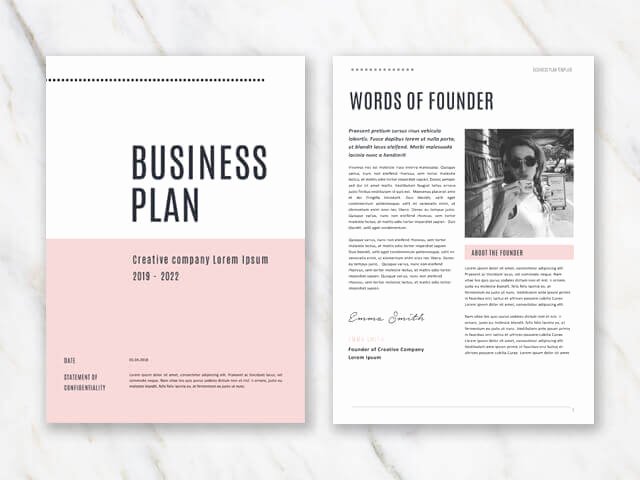 Pages Business Plan Template Best Of Business Plan Templates In Word for Free