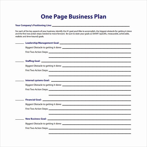 Pages Business Plan Template Luxury Free 10 E Page Business Plan Samples In Ms Word
