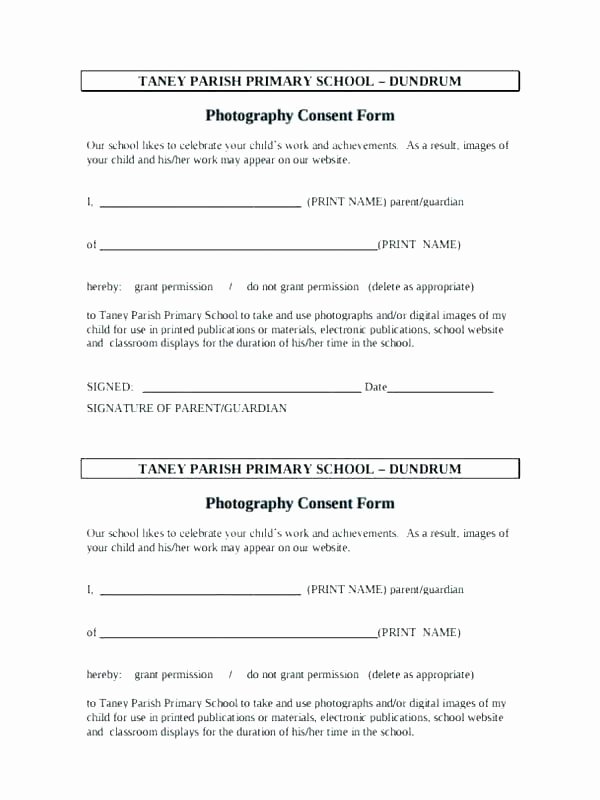 Parental Consent form Template Travel Inspirational School Trip Consent form – Johnnybelectric