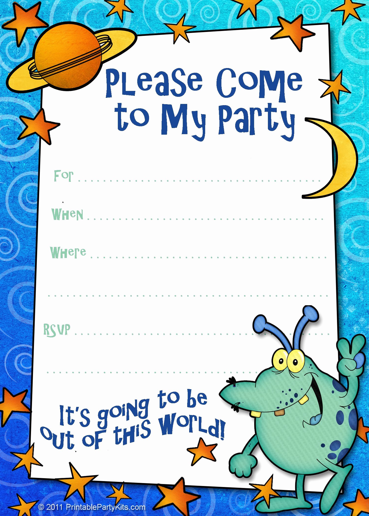 Party Invitation Template Printable Beautiful Free Printable Childrens Party Invitations