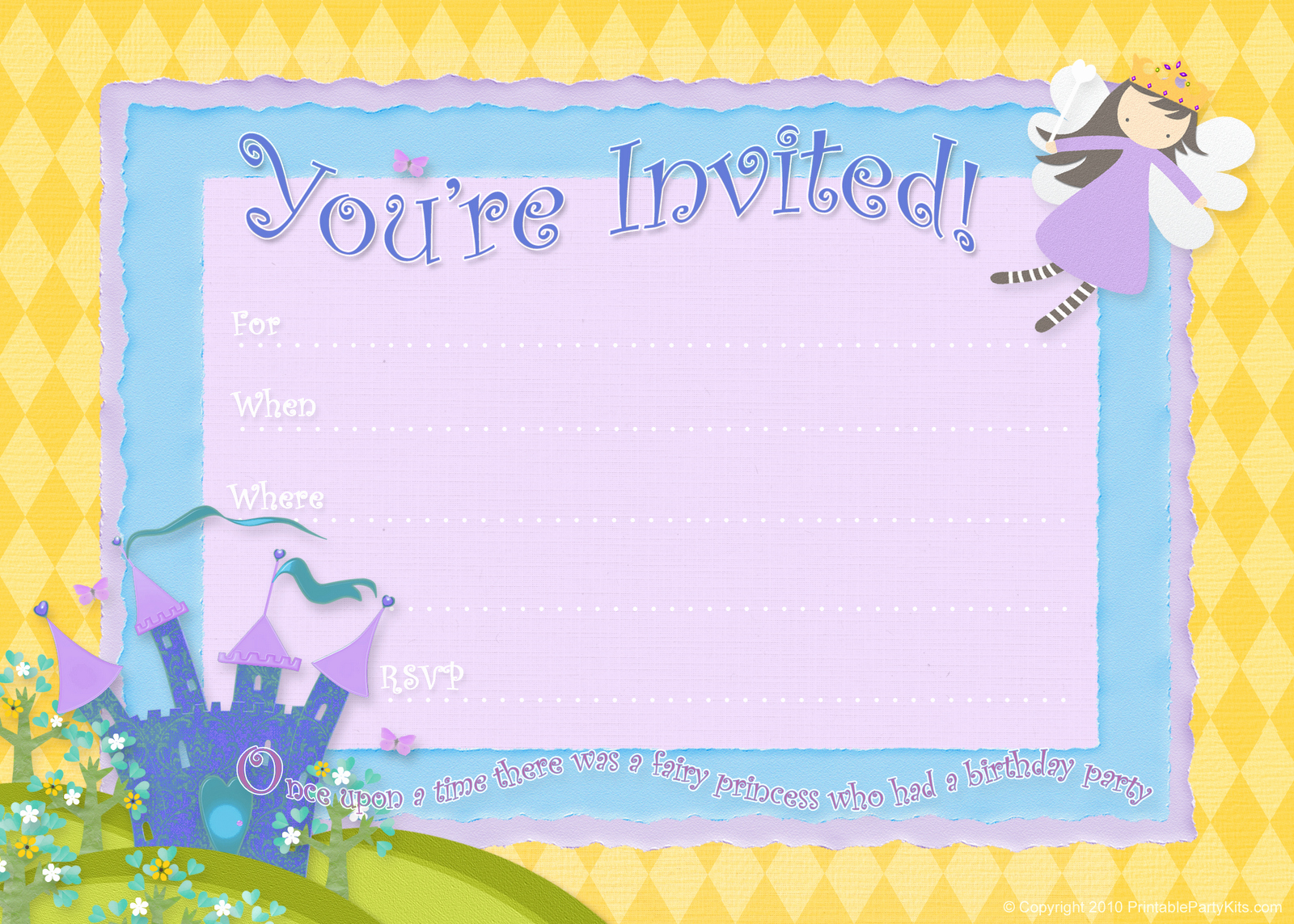 Party Invitation Template Printable Inspirational Cupcake Birthday Invitations Template – Free Printable