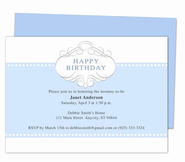 Party Invitations Template Word Luxury Prince 1st Birthday Invitation Templates Edits with Word