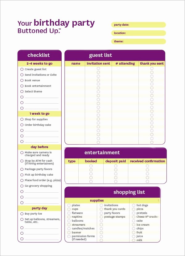 Party Planning List Template Beautiful event Planning Template 11 Free Documents In Word Pdf Ppt
