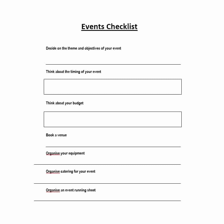 Party Planning List Template Inspirational 50 Professional event Planning Checklist Templates