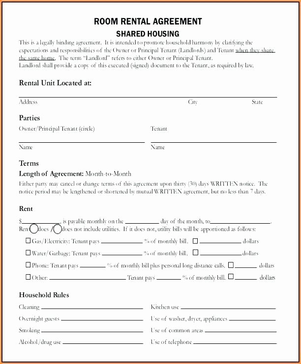 Party Rental Agreement Template Unique event Rental Agreement