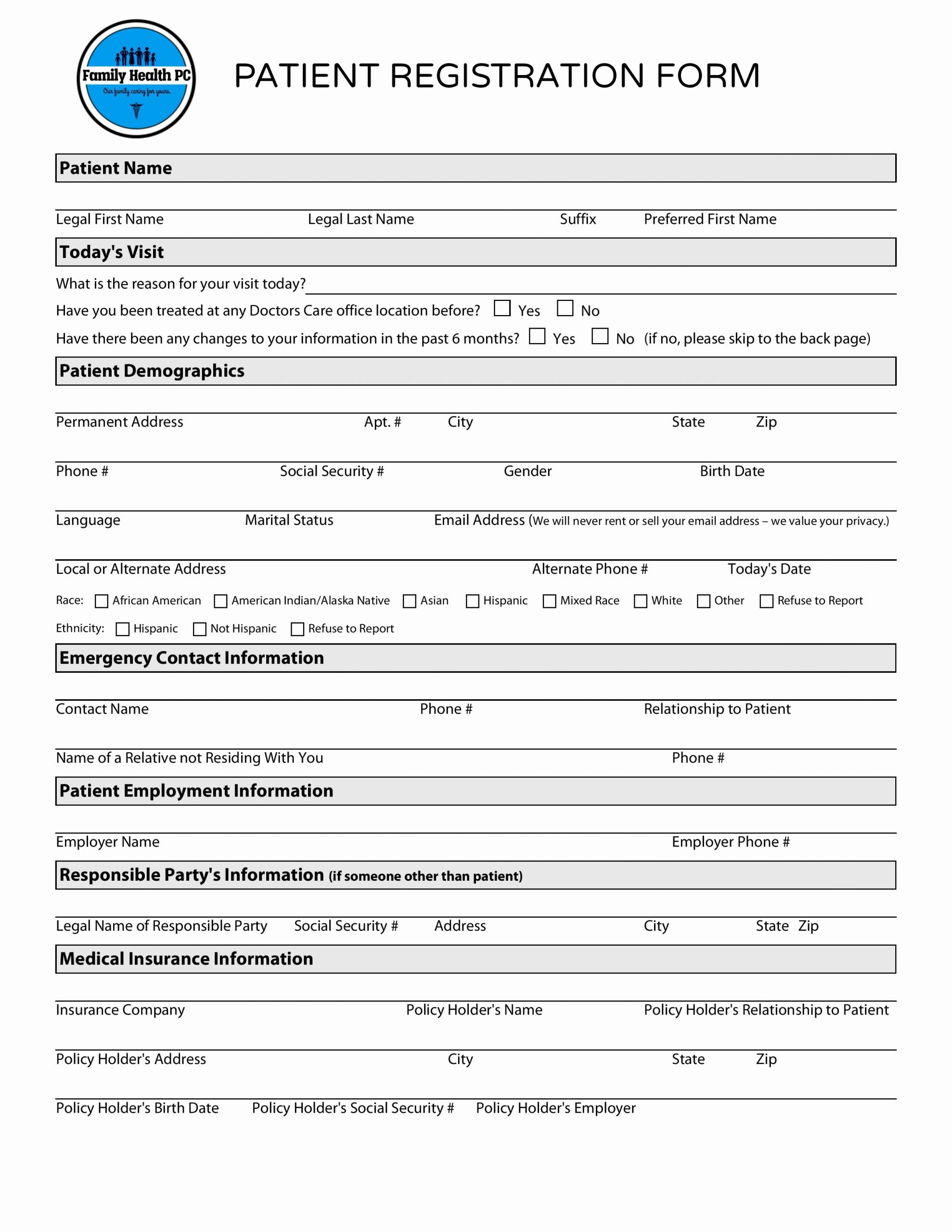 Patient Information Sheet Template Best Of New Patient Information Sheet