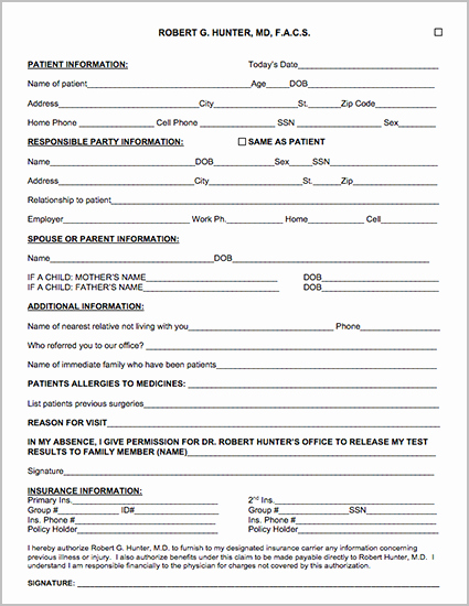 new patient information form template qo= searches&qsrc=1