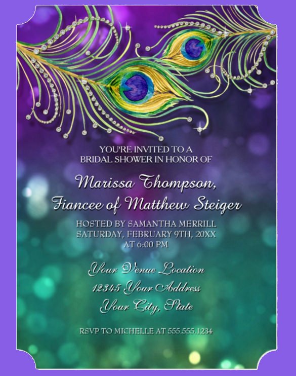 Peacock Invitations Template Free Inspirational Printable Peacock Feather Template Printable 360 Degree