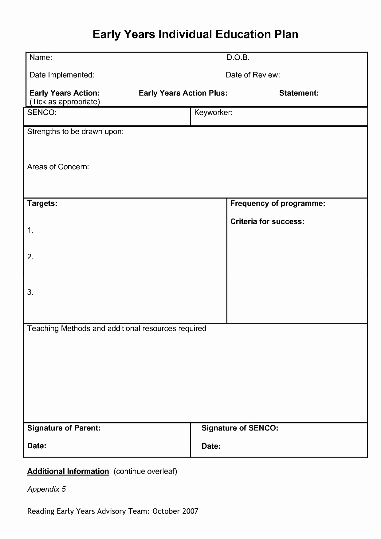 Personalized Learning Plan Template Awesome Education Templates