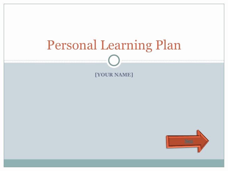 Personalized Learning Plan Template Beautiful Personal Learning Plan Template