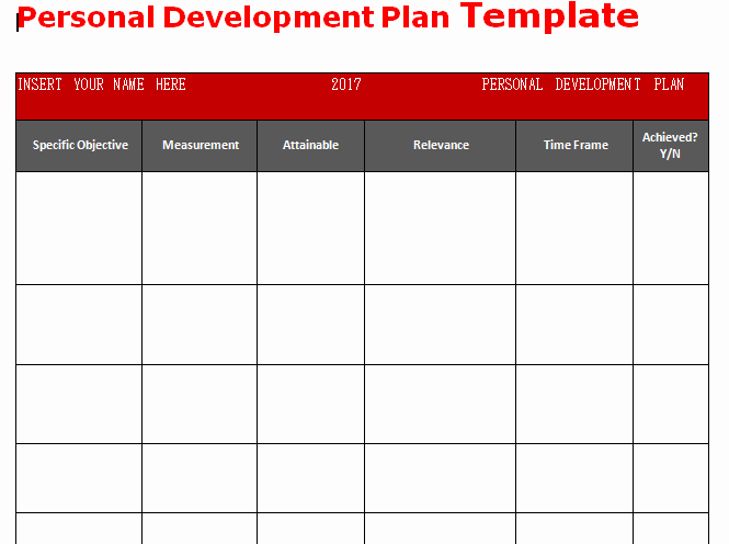 Personalized Learning Plan Template Inspirational Get Personal Development Plan Template Word – Microsoft