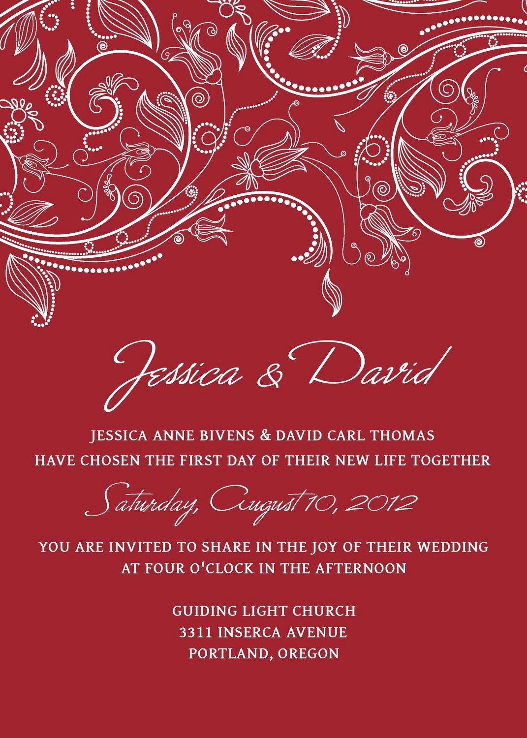 Photoshop Wedding Invitation Template Best Of Wedding Invitation Templates Psd Shop Red Crimson