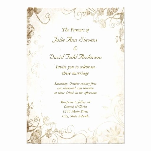 Photoshop Wedding Invitation Template Fresh Vintage Wedding Invitation Template