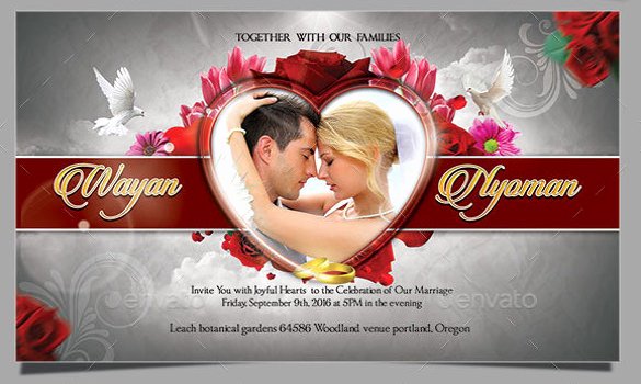 Photoshop Wedding Invitation Template New 59 Invitation Templates Psd Ai Word Indesign