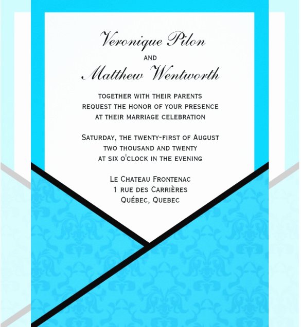 Pocket Wedding Invitation Template Unique 15 Pocket Wedding Invitation Templates Free Sample