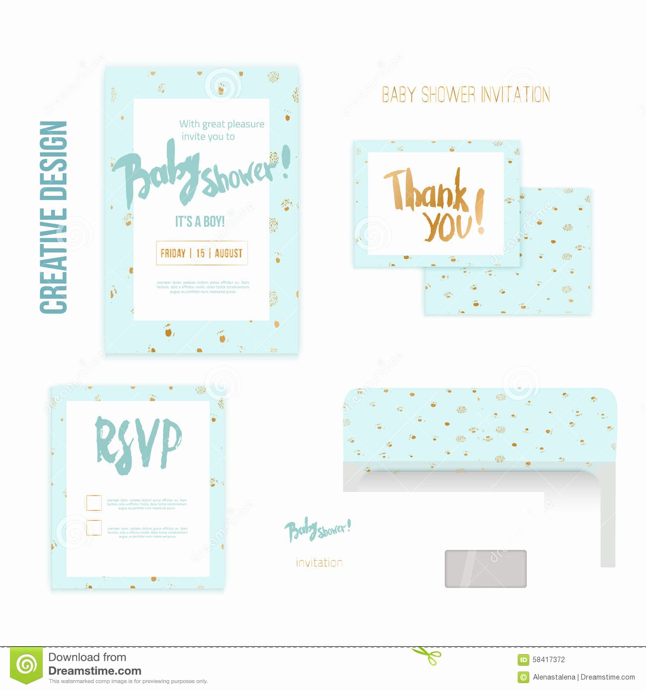 Polka Dot Invitation Template Inspirational Baby Shower Invitation Template Illustration with Polka