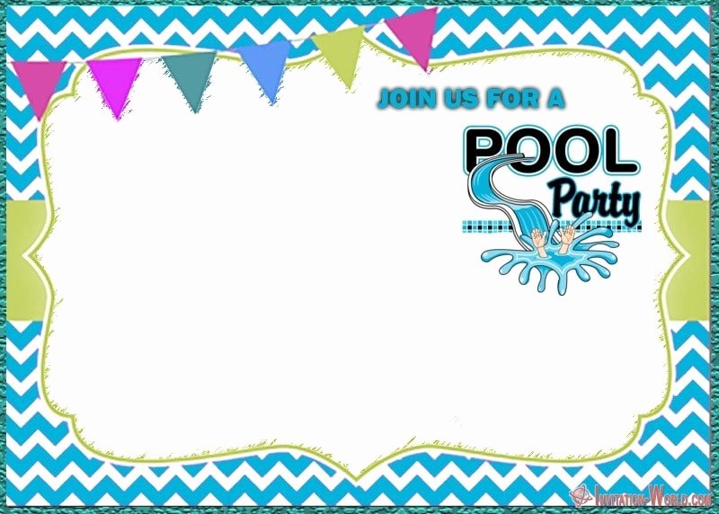Pool Party Invitation Template Free Luxury Free Pool Party Invitation Templates