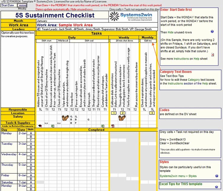 Preventive Maintenance Schedule Template Excel New Preventive Maintenance Checklist Template