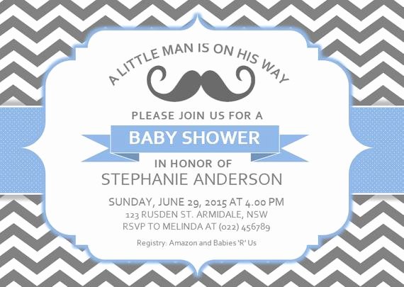 Printable Baby Shower Invitation Template Best Of Diy Printable Ms Word Baby Shower Invitation Template by