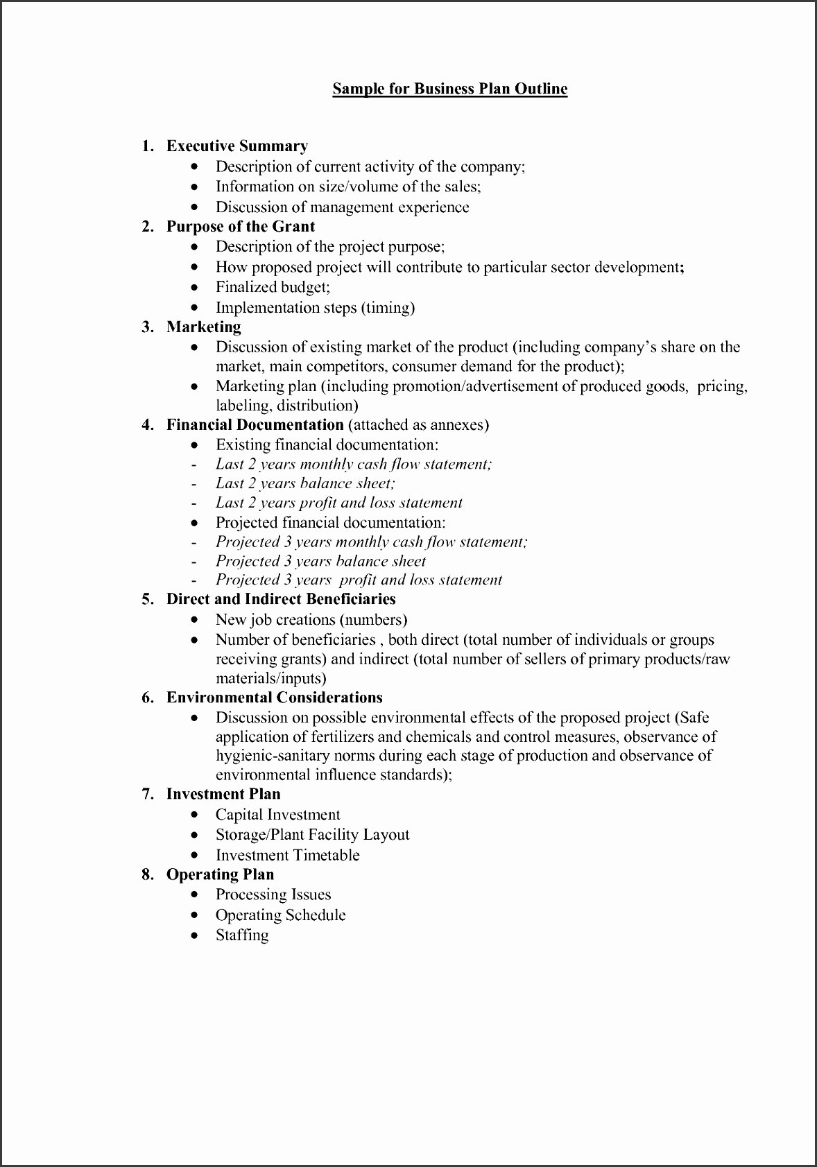 Printable Business Plan Template Luxury 4 Business Proposal Sample Letter Printable
